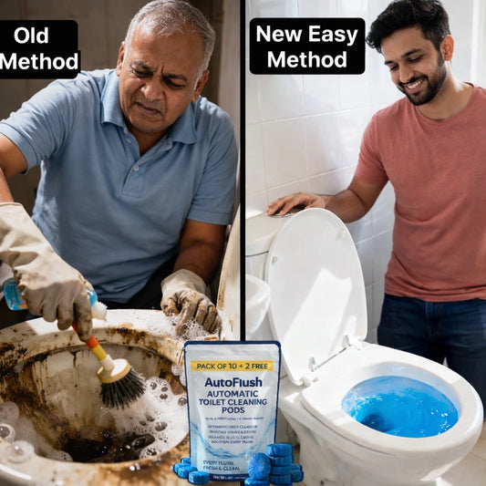 💧 AutoFlush Automatic Toilet Cleaning Pods (50% Off - Flash Deal) ✨