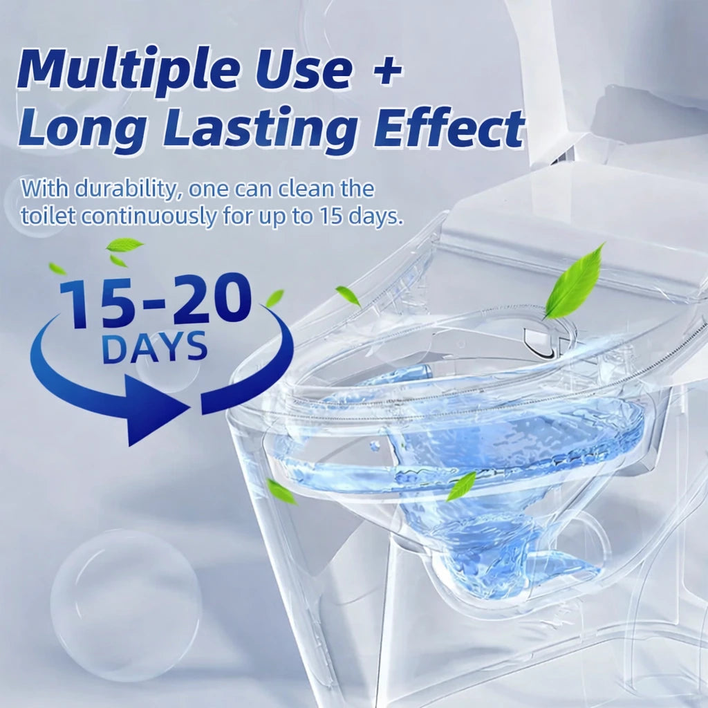 💧 AutoFlush Automatic Toilet Cleaning Pods (50% Off - Flash Deal) ✨