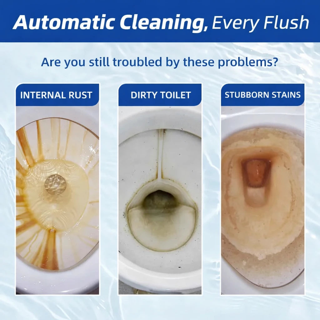 💧 AutoFlush Automatic Toilet Cleaning Pods (50% Off - Flash Deal) ✨