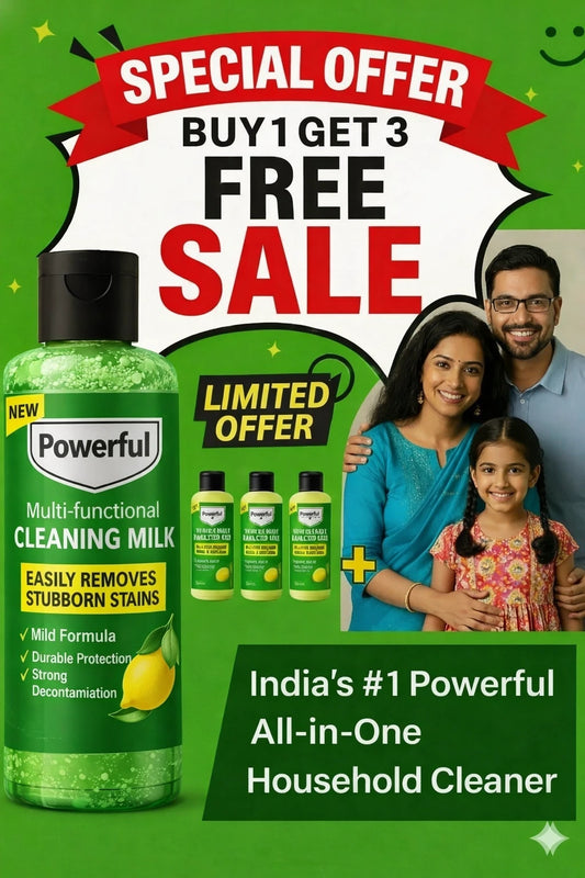 🔥India's #1 Multifunctional Cleaner - Buy 1 Get 3 Free + 50% Off I Offer Ends Soon